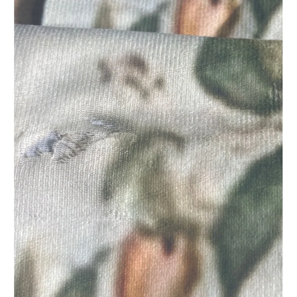Autumn Green Pumpkin Bird Floral set of 4 Velvet Throw Pillow Covers 18x18